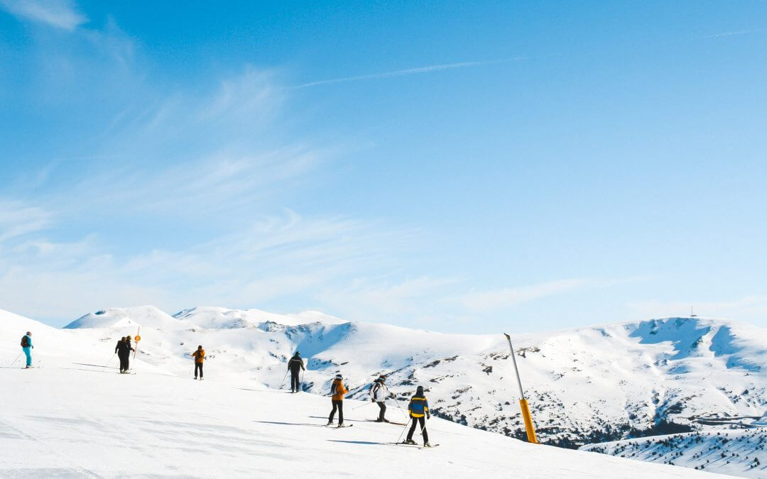 Voor het eerst op wintersport