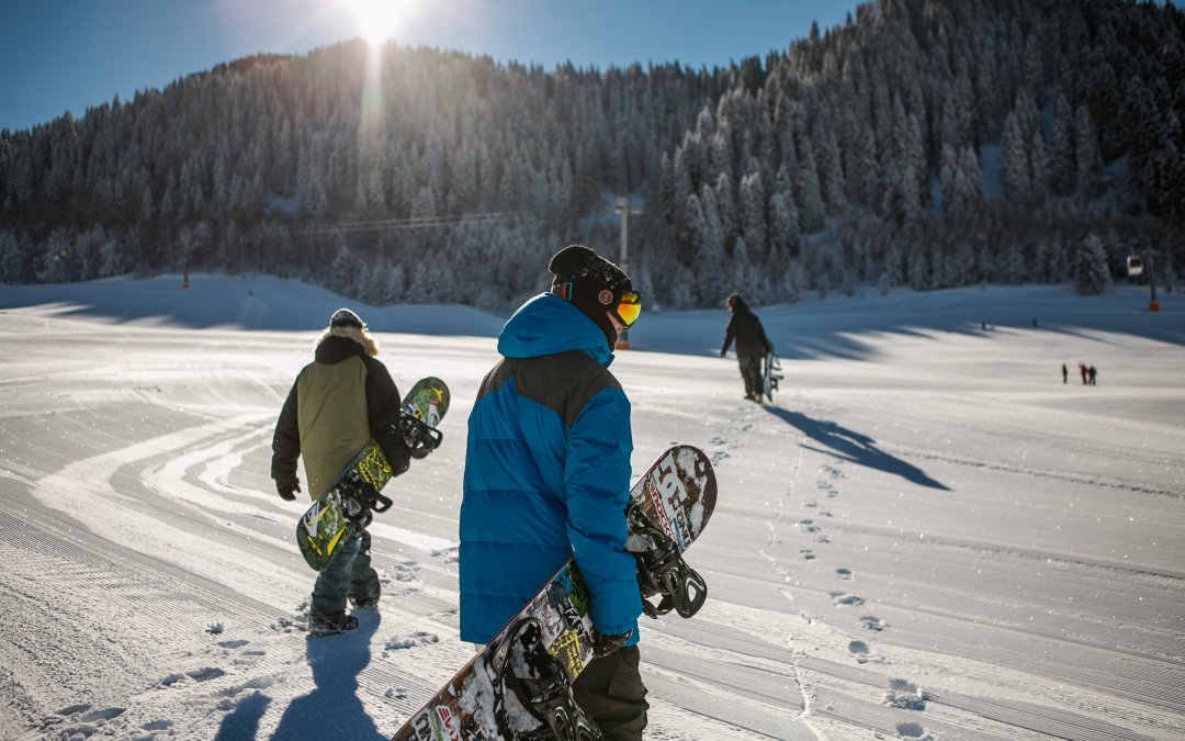 Op wintersport met een groep