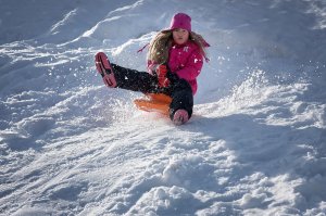 Wintersport schoolvakantie kinderen