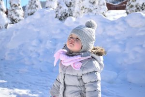 Wintersport schoolvakantie kinderen