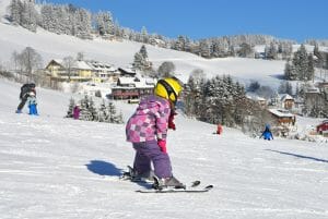 Wintersport schoolvakantie