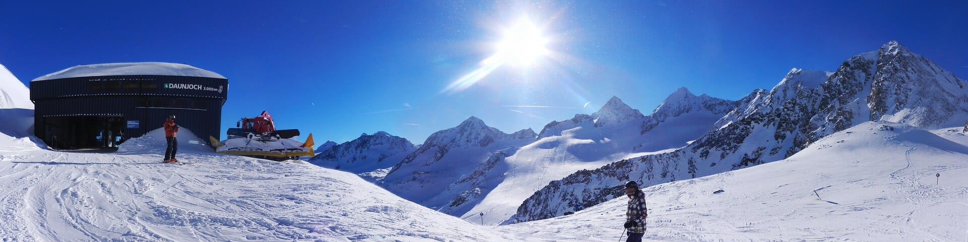 Skigebieden zongarantie